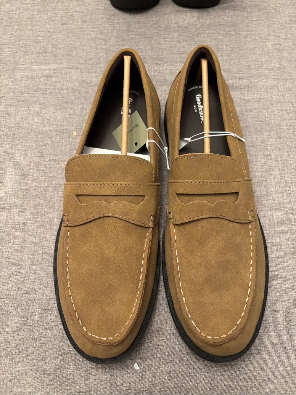 Goodfellow & Co Orson Penn Tan Suede Penny Loafers
Size 10.5, 11, 12